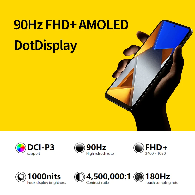 global version poco m4 pro 4g smartphone 128gb256gb nfc helio g96 octa core 90hz 6 43 fhd 64mp camera 33w pro free global shipping
