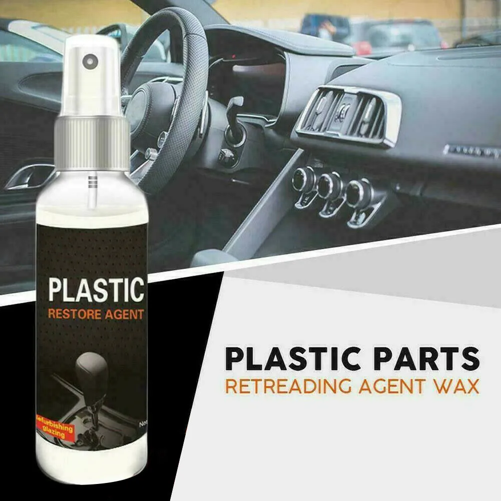 

30ml Wax Retreading Agent Refurbishing Renewed Restore Cleaning Harmless Oil-free Parts Plastic Tasteless Brand New