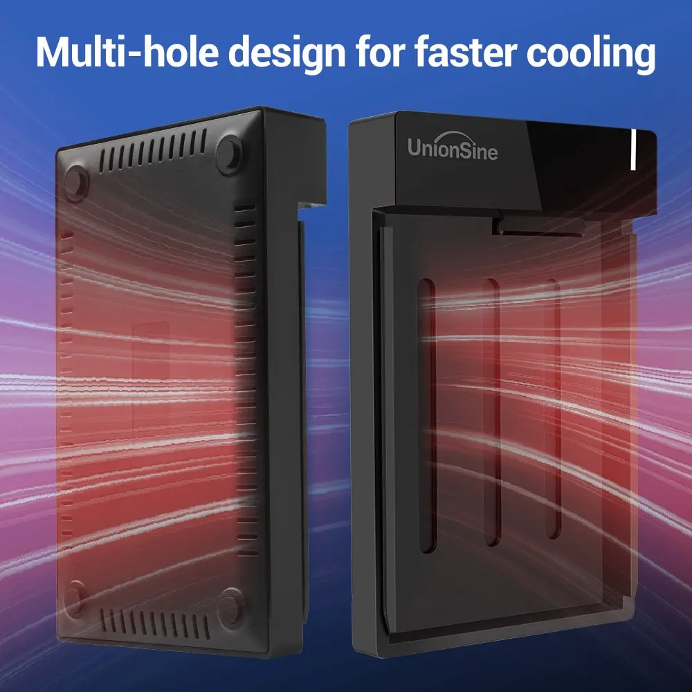 UnionSine 3 5 ''HDD чехол SATA к USB 3.1 Тип C адаптер внешний жесткий диск Корпус для 2 5&quot