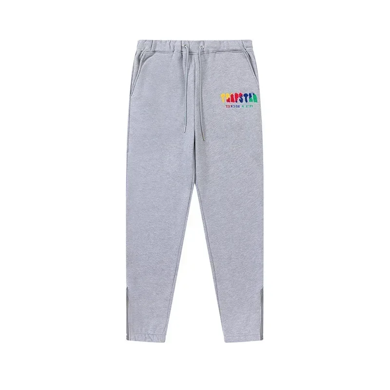 

Classic Models of Mens Sports Pants Zipper Sweatpants Men in Europe and The United States Letters Embroidered Male Sports Pants