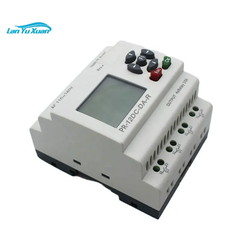 

RIEV TECH Micro PLC PR-14DC-DA-R programmable logic controller remote controller