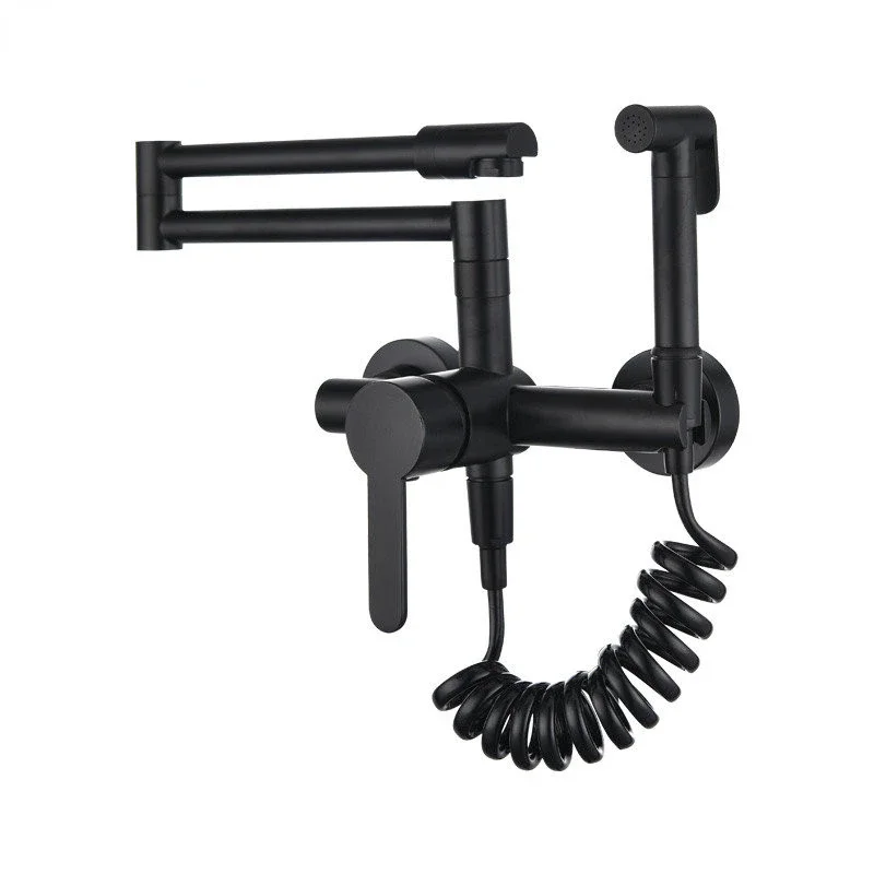 Смесители для кухни Fodable смеситель из твердой латуни раковины горячей и холодной