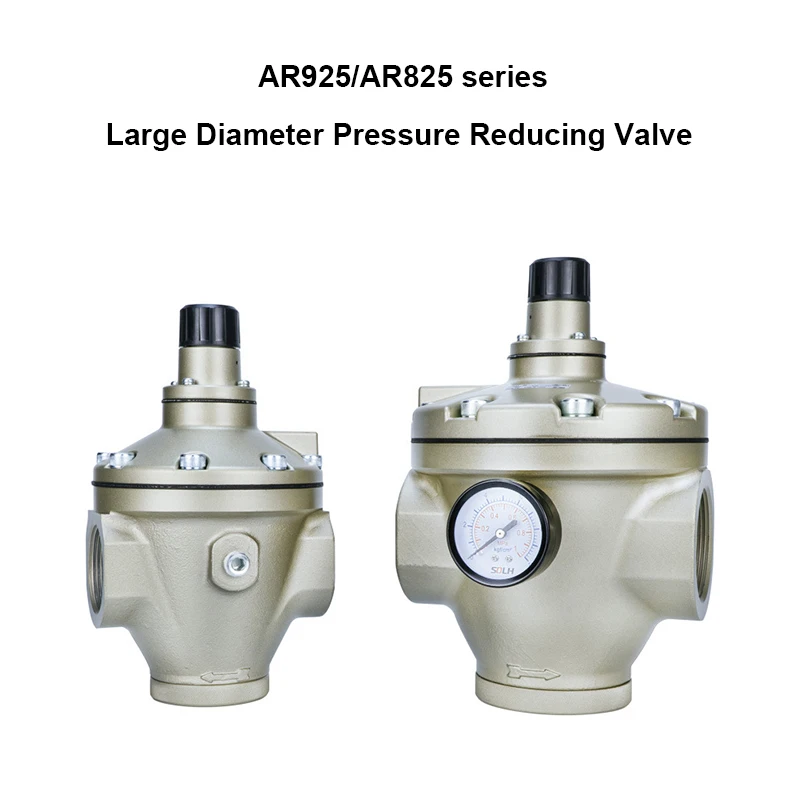 

AR825/835 Series Pressure Reducing Valve DN40 Pneumatic Pressure Regulating Valve AR825-20 Large Flow Compressed Air