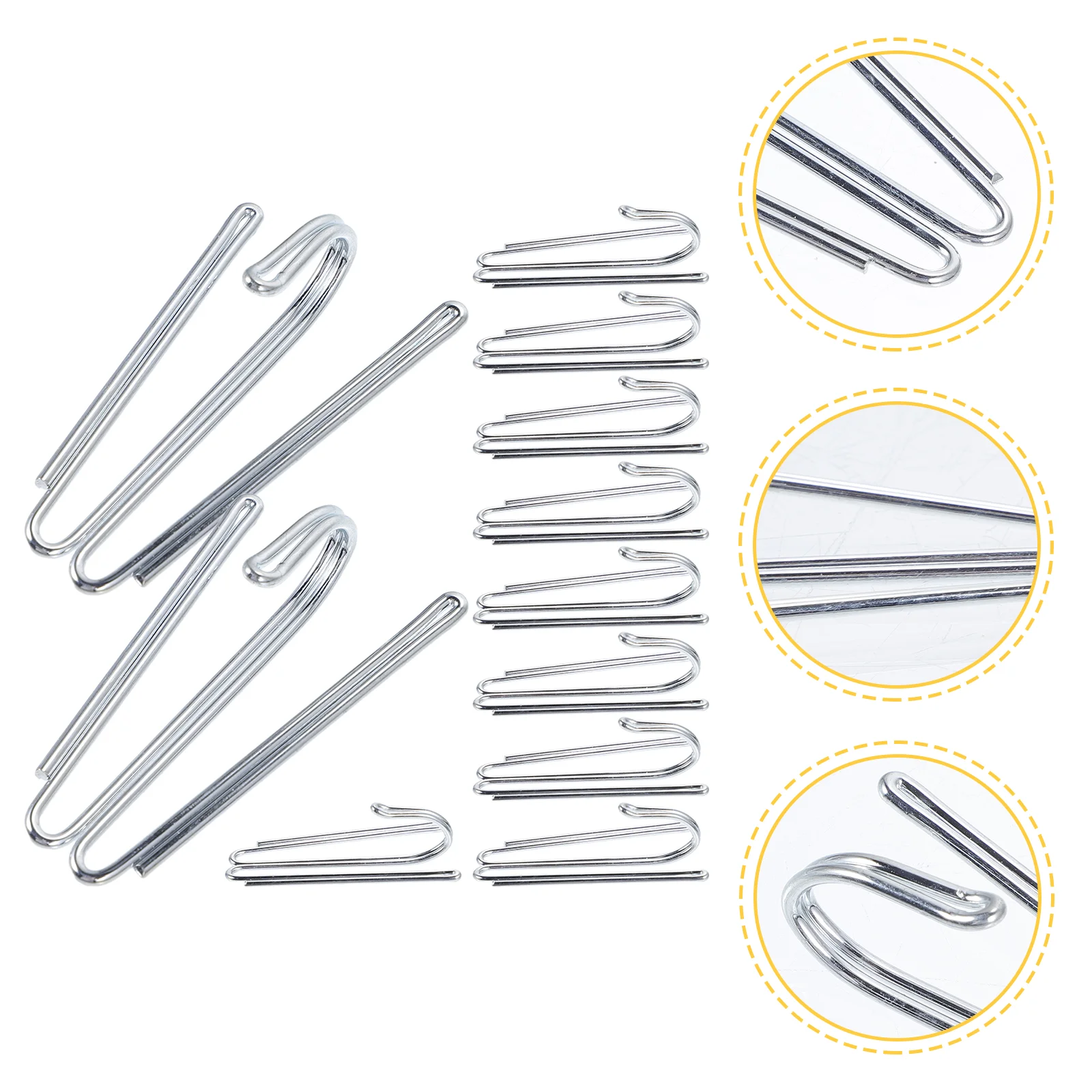 4-зубчатый плиссированный крючок вешалка для одежды булавки драпировок пальто