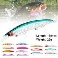 fishing lure minnow ultra long casting floating hard bait artificial jig bait with treble hooks for freshwater saltwter tackle