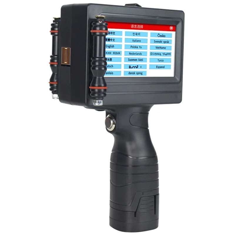 

Handled Portable Inkjet Printer Logo Printing Machine for Carton Paper Metal Glass Plastic Bag