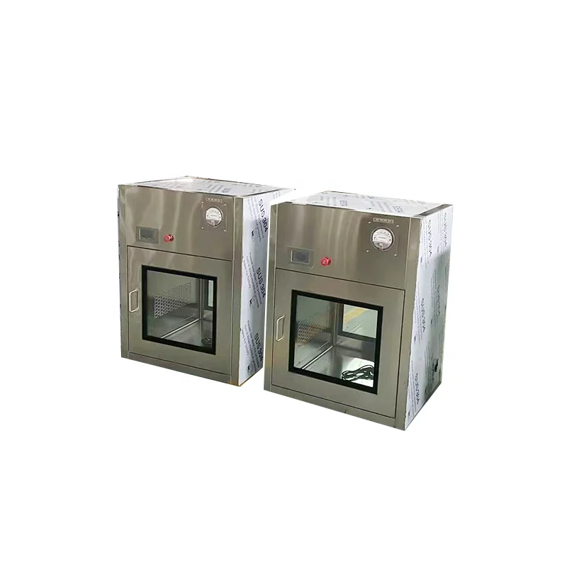 

Stainless Steel Cleanroom Press Box Transfer Box For Laboratory Dynamic Pass Box For Clean Room