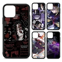 douma kokushibou demon slayer anime phone case silicone pctpu case for iphone 11 12 13 pro max 8 7 6 plus x se xr hard fundas