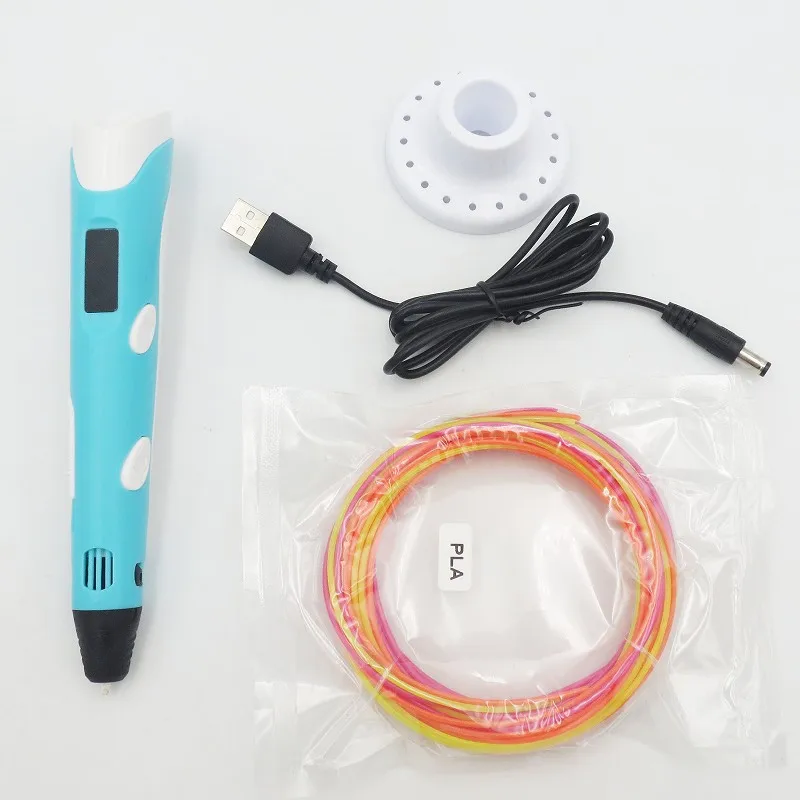 

3d Painting Pen Metal Motor Printed Pen Children's Painting Toy Christmas Day Gift Gifts Practice