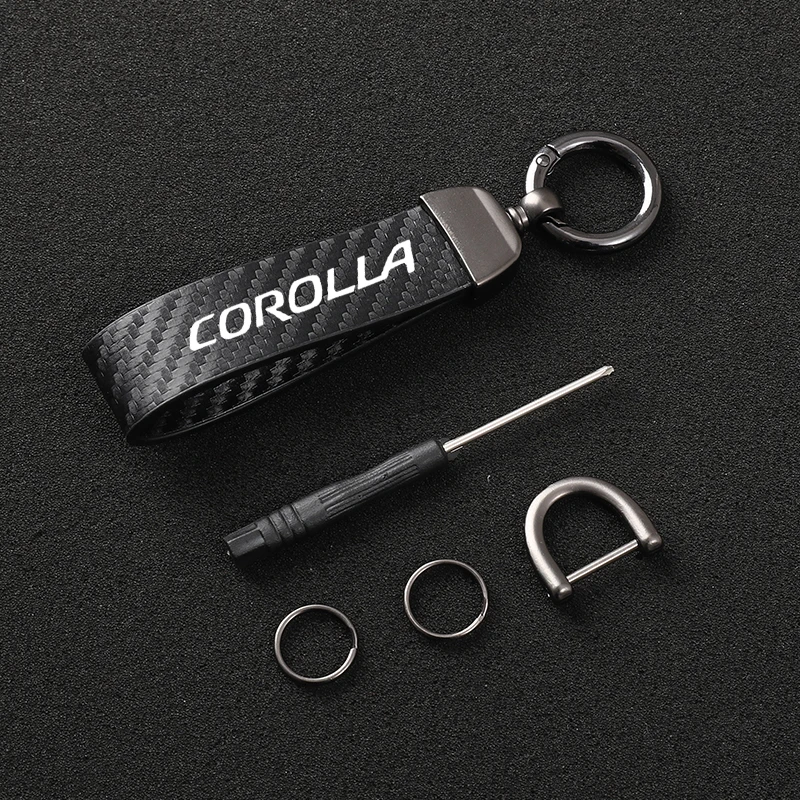 

For Toyota Corolla Stufenheck CompactWagon Car Accessories Key Chains Keychain Holder Key Ring Lanyard for Keys Car Styling