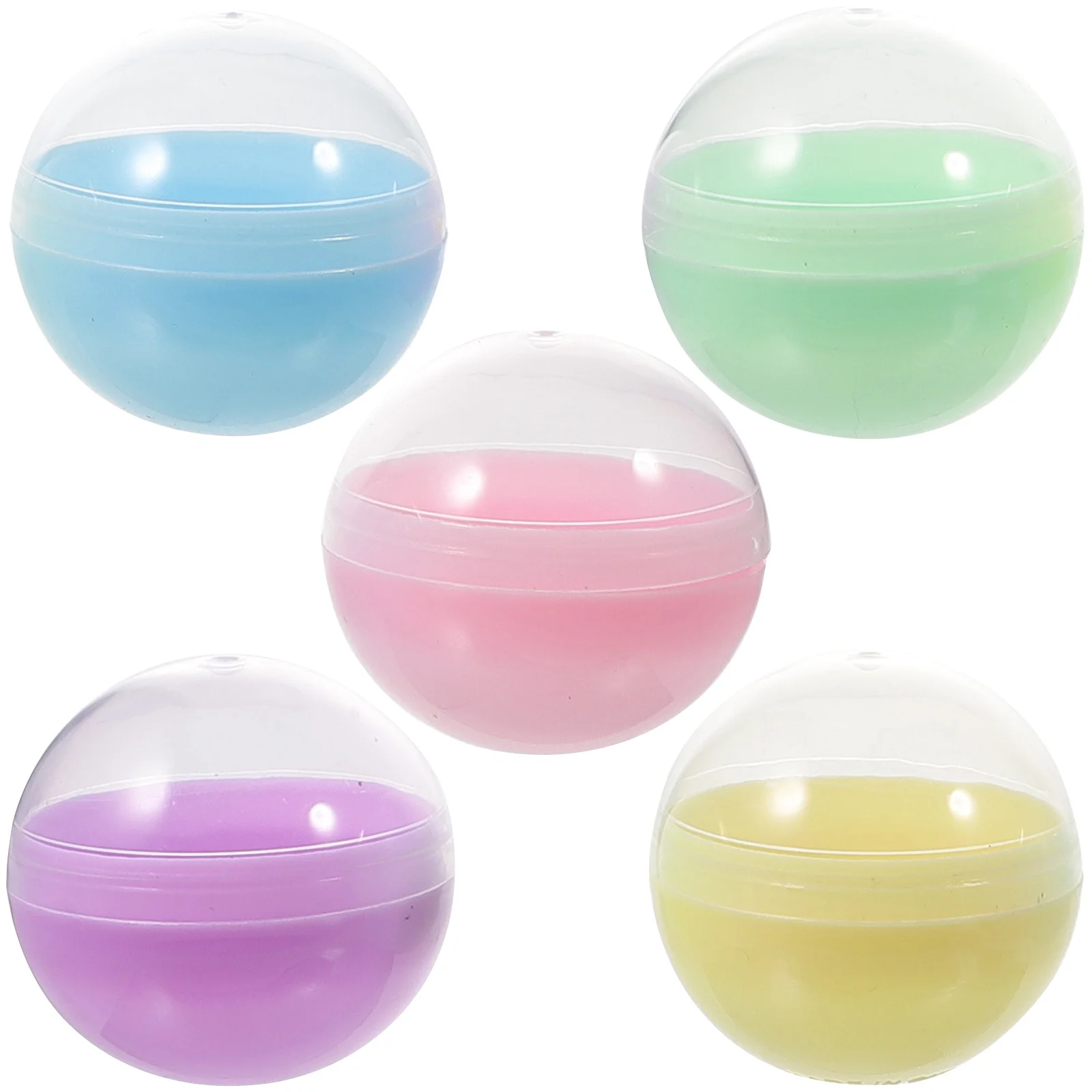 

Clear Capsules Ball Macaron Shell Mini Vending Machine Multi-function Empty