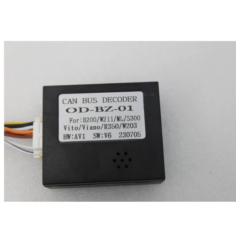 Wiring Harness Adapter CAN BUS Decoder 16 Pin Connector Car Android