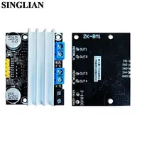 10A Dual Channel DC Motor Drive Module Forward And Reverse PWM Speed Regulating Light 3-18V Low Voltage High Current