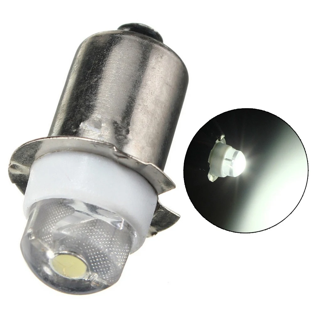 

Camping Bicycle Flashlight Bulb LED DC 6V P13.5s Bright Spare Bulb White Light Bright Spare Bulb White Light Camping Equipment