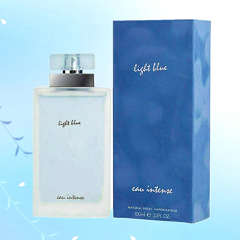 

Light blue perfume long lasting eau de toilette perfume for men and women