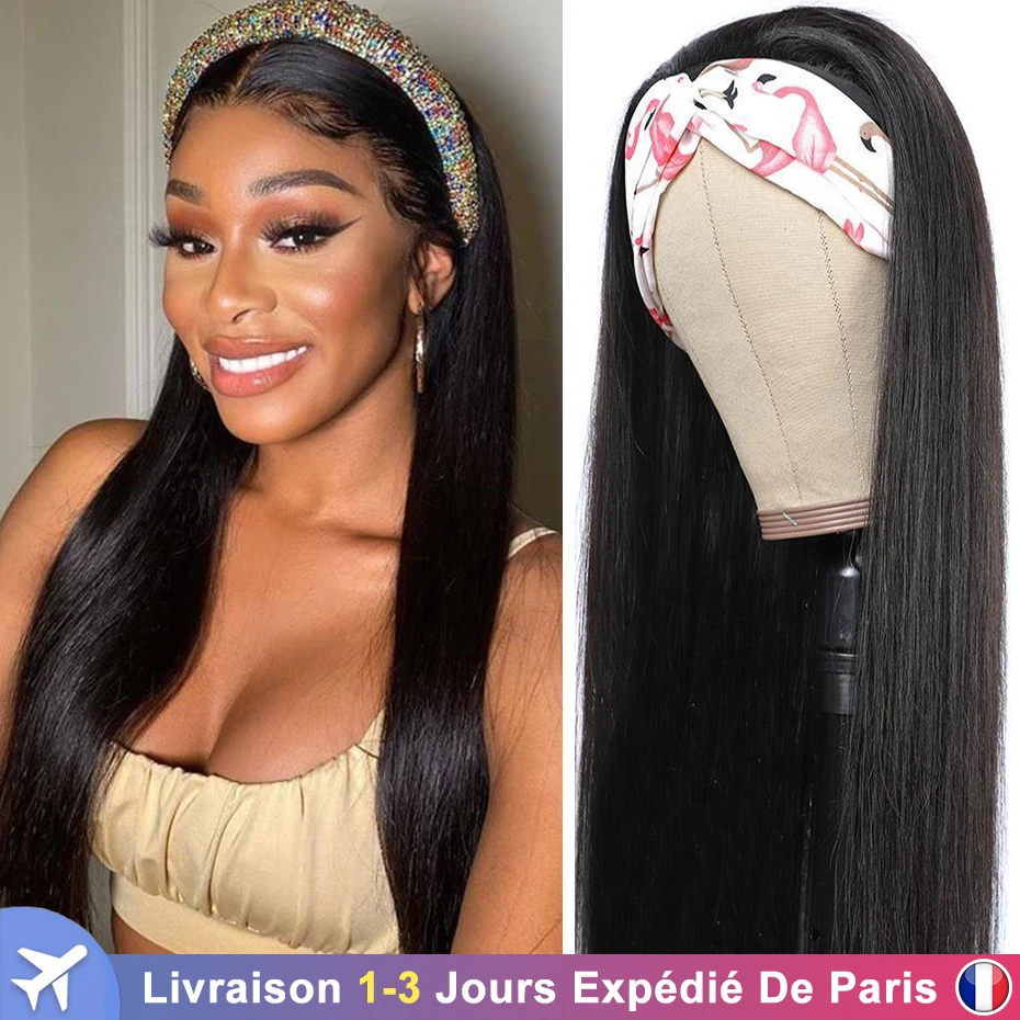 Парик из гладких человеческих волос прямые стандартные бразильские парики