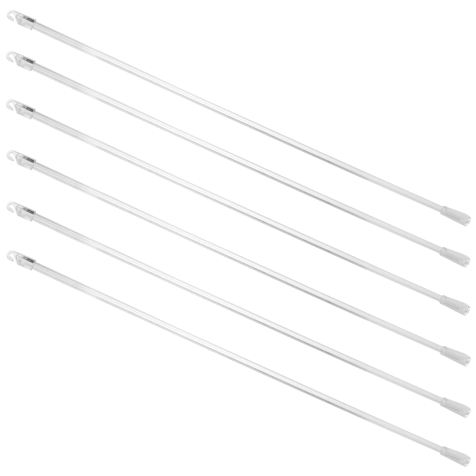 6 шт. жалюзи венецианские стержни для оконных карнизов маленькие акриловые