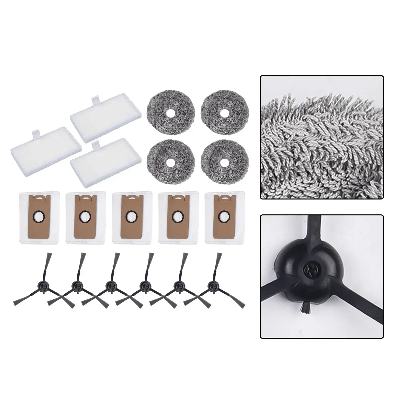 Для Uwant U200 ProFor для Edison 2 Plus Набор запасных частей Эффективная очистка Высокая