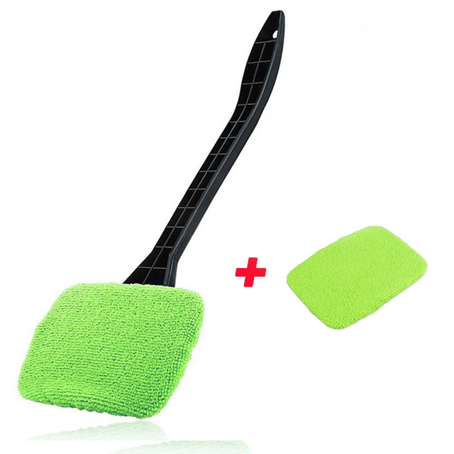 

Car Window Cleaner Brush Kit Windshield Wiper Microfiber Wiper Cleaner Cleaning Brush Auto Cleaning Wash Tool With Long Handle