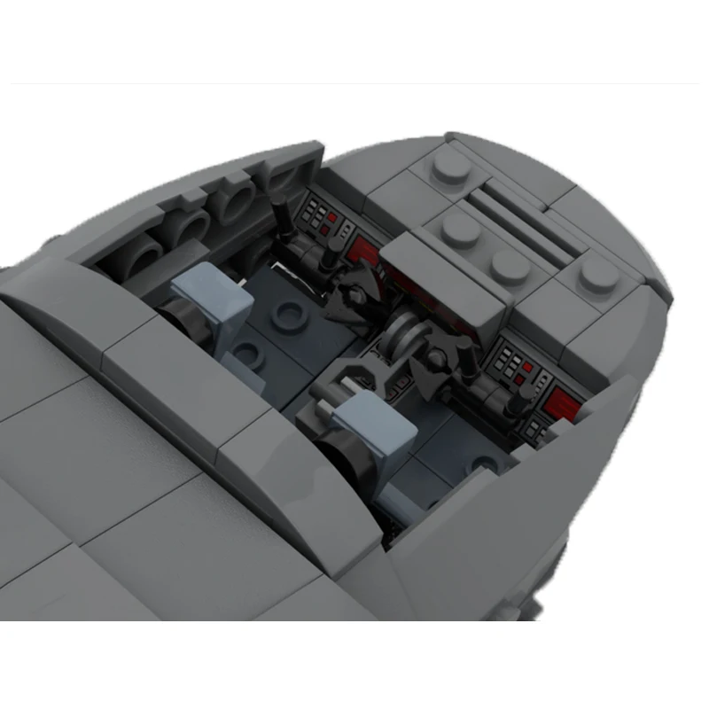 Конструктор Quinjet Space: Модель космического корабля MOC, модульные блоки для сборки, коллекционные игрушки для демонстрации, развивающие подарки, 1252 детали (art.: 3920db7613bde) - 3920db7613bde