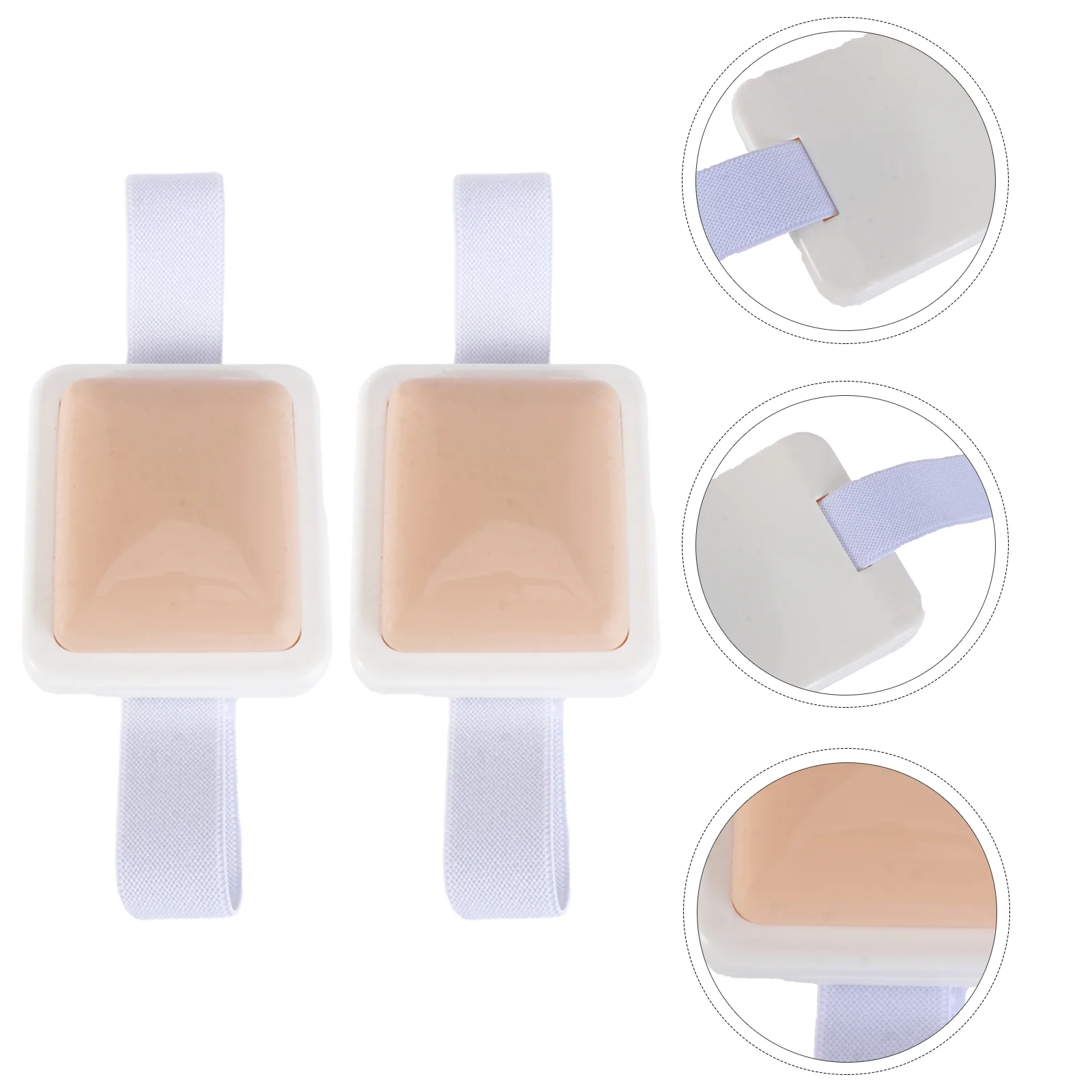 

2Pcs Injection Pad Intramuscular Injection Training Pad Nurse Training Tool