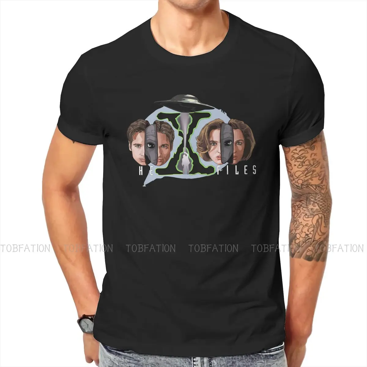 

The X Files TV Original TShirts Mulder and Scully Autopsy The Truth Is Out There Distinctive Homme T Shirt Funny Tops 6XL