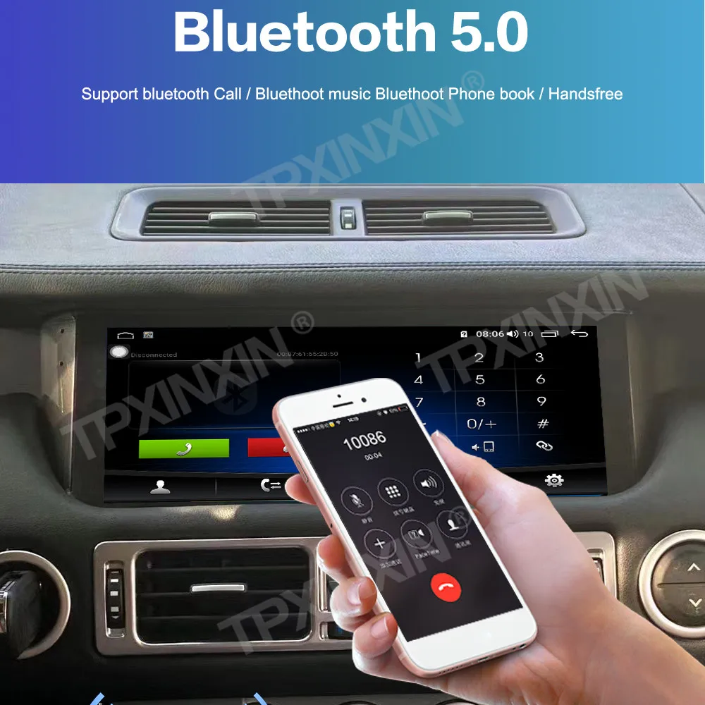 Автомобильный мультимедийный рекордер Android для Land Rover Range V8 2006 2007 ~ 2012 GPS Navi Carplay