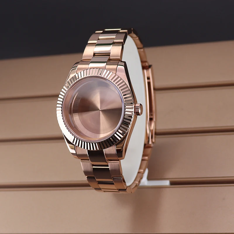Rose Gold 36mm 40mm Watch Case Bracelet For oyster perpetual day date nh35 nh36 Miyota 8215 Movement Dial Sapphire Crystal Glass