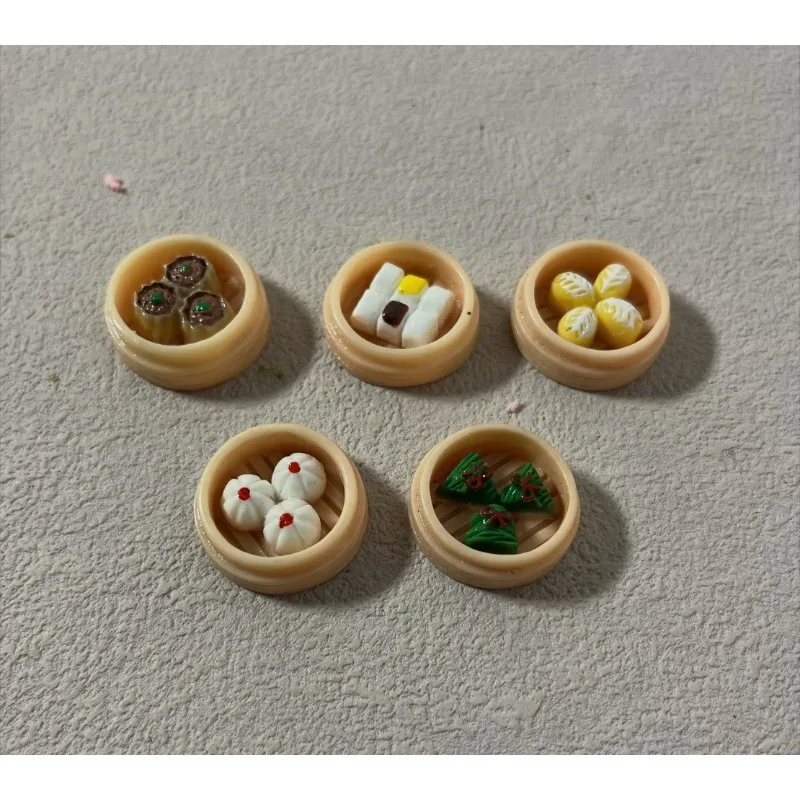Эмуляция мини Xiaolongbao пельмени на пару микро пейзаж песочный стол декоративная