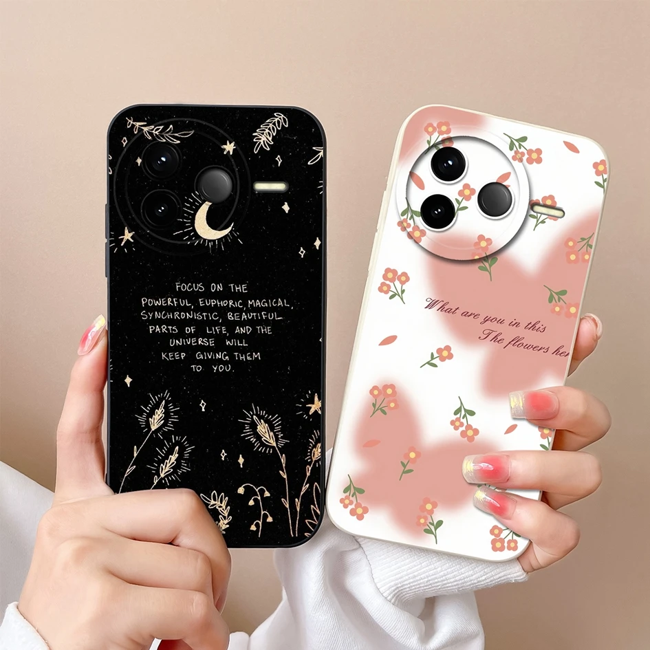 Новый прочный чехол для Redmi K80 Pro Lazy Cat с узором противоударный защитный