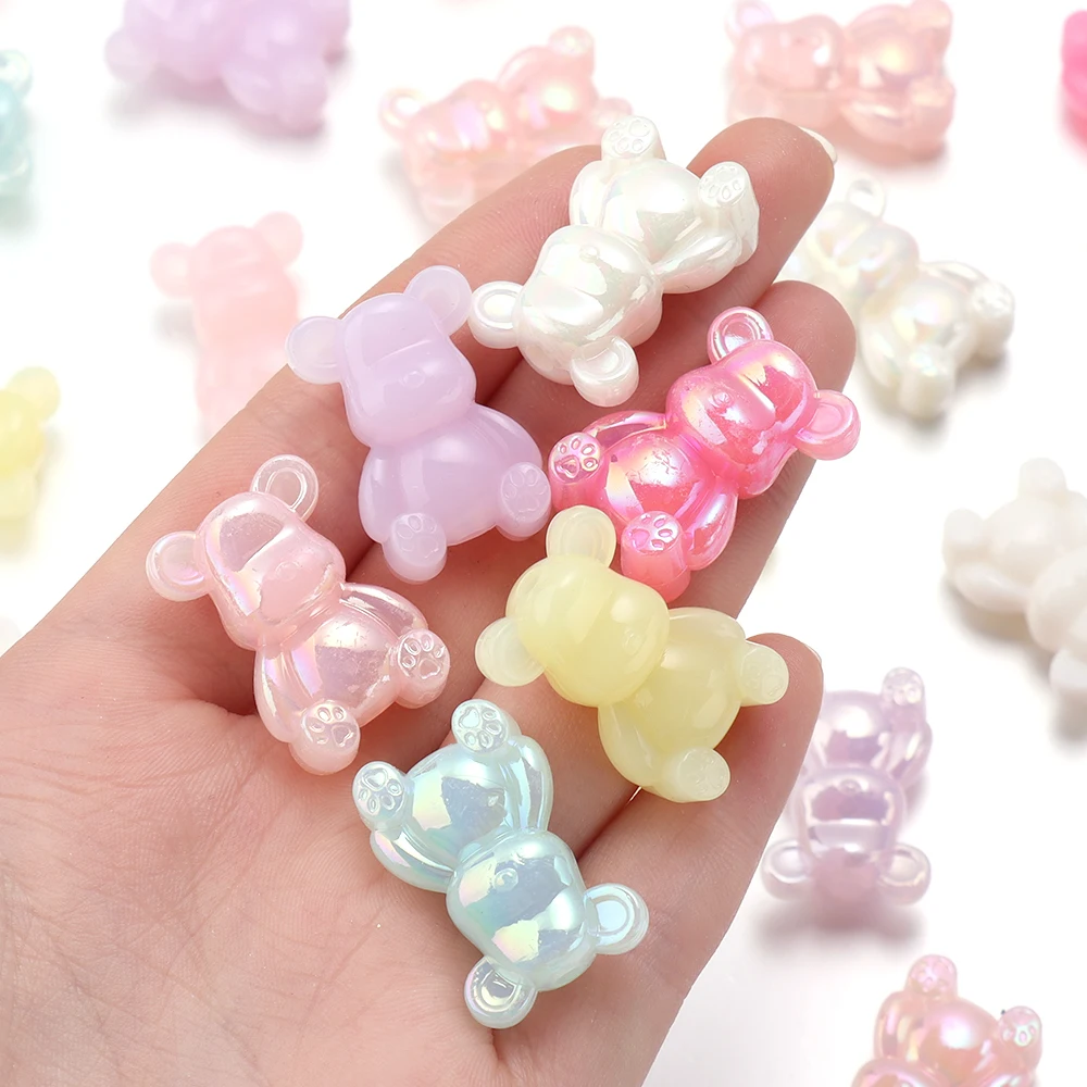 10 шт. акриловые бусины 17 х25 мм