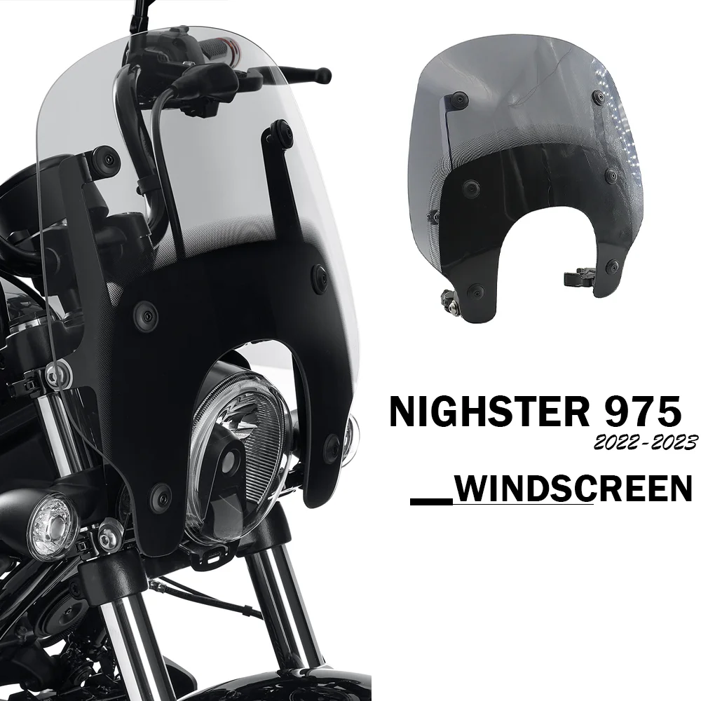 

2023 2022 Nightster975 новые аксессуары для Harley Nightster 975 RH975 быстросъемное компактное ветровое стекло RH 975