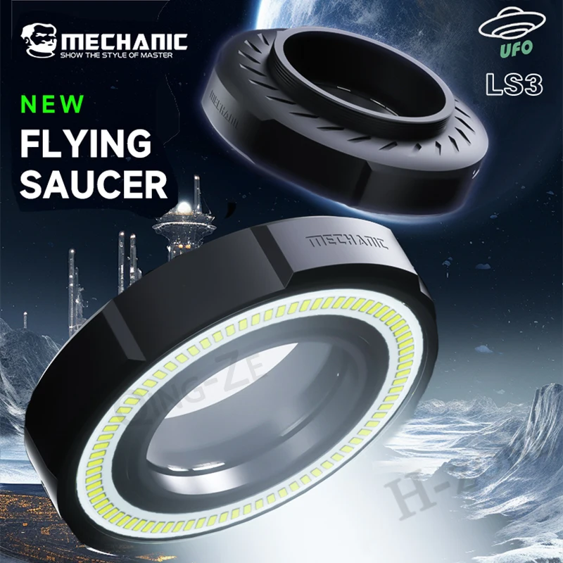 Оригинальная кольцевая лампа для микроскопа Mechanic LS3 7 Вт светодиодный