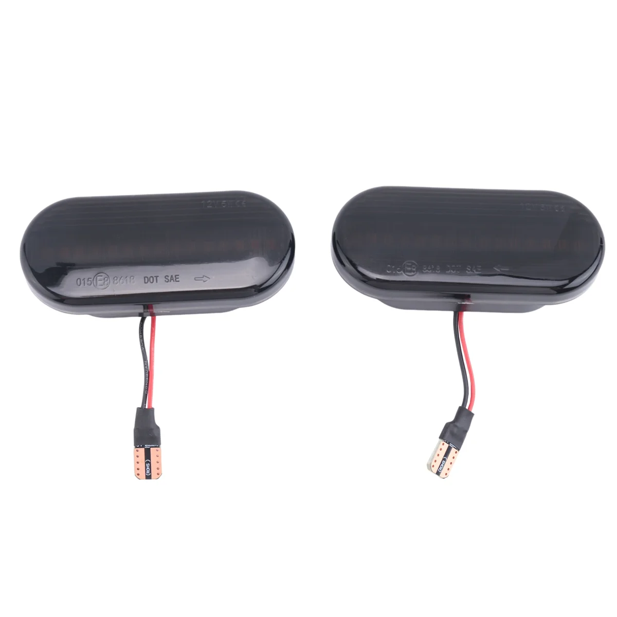 2 шт. Янтарные светодиодные боковые габаритные огни на крыло для Seat Ibiza Leon Skoda Octavia