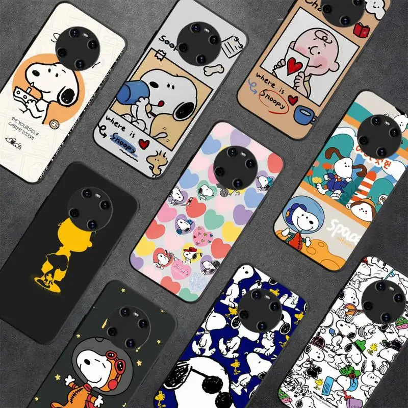 

BANDAI Snoopy Phone Case For Huawei Y5 Y62019 Y52018 Y92019 funda case for 9prime2019