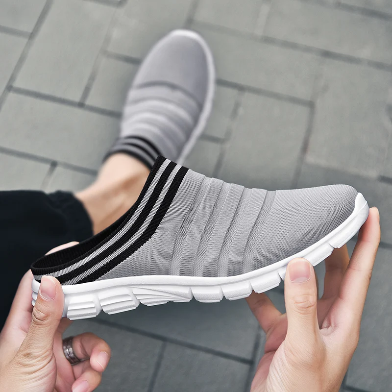 Women Summer Outdoor Sandals Lightweight Slip-on Casual shoes Men Indoor Slippers Soft Breathable