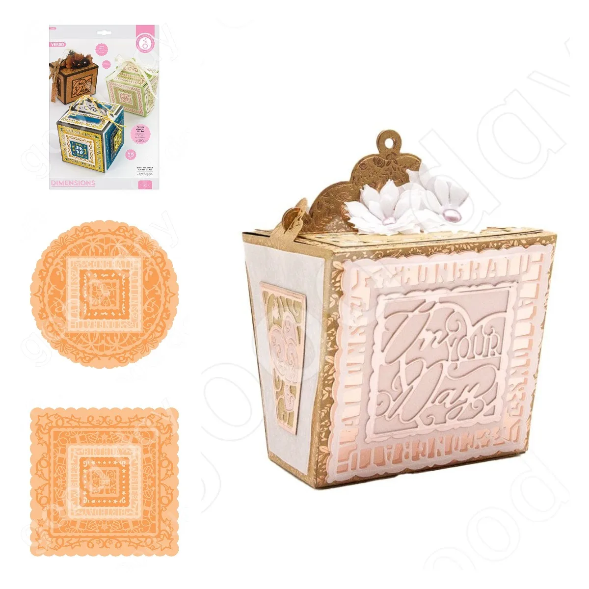 

2022 Arrival New Boxes and rectangles round Metal Cutting Dies Scrapbook Diary Decoration Embossing Template DIY Handmade