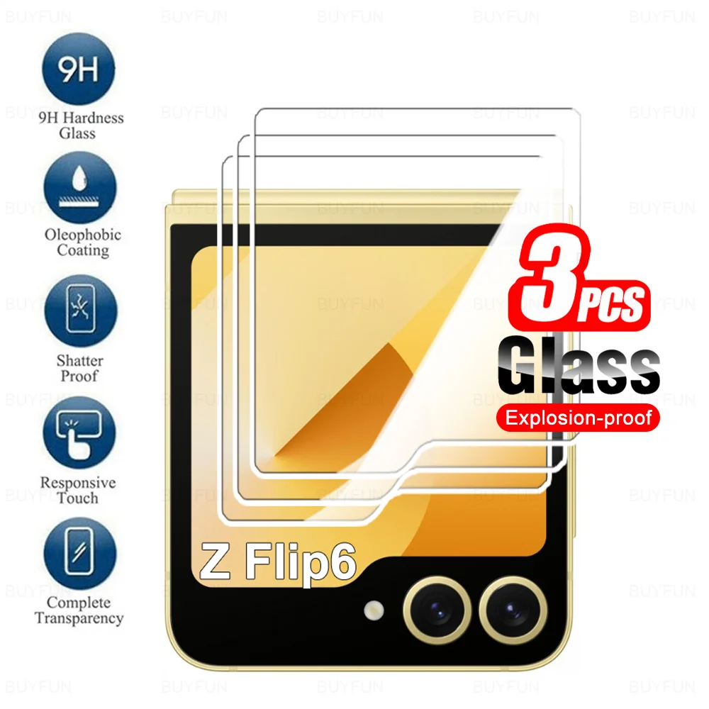 3 шт. ZFlip6 ZFlip5 Задняя защитная пленка для экрана HD Samsung Galaxy Z Flip 6 ZFlip 5 Flip6 из