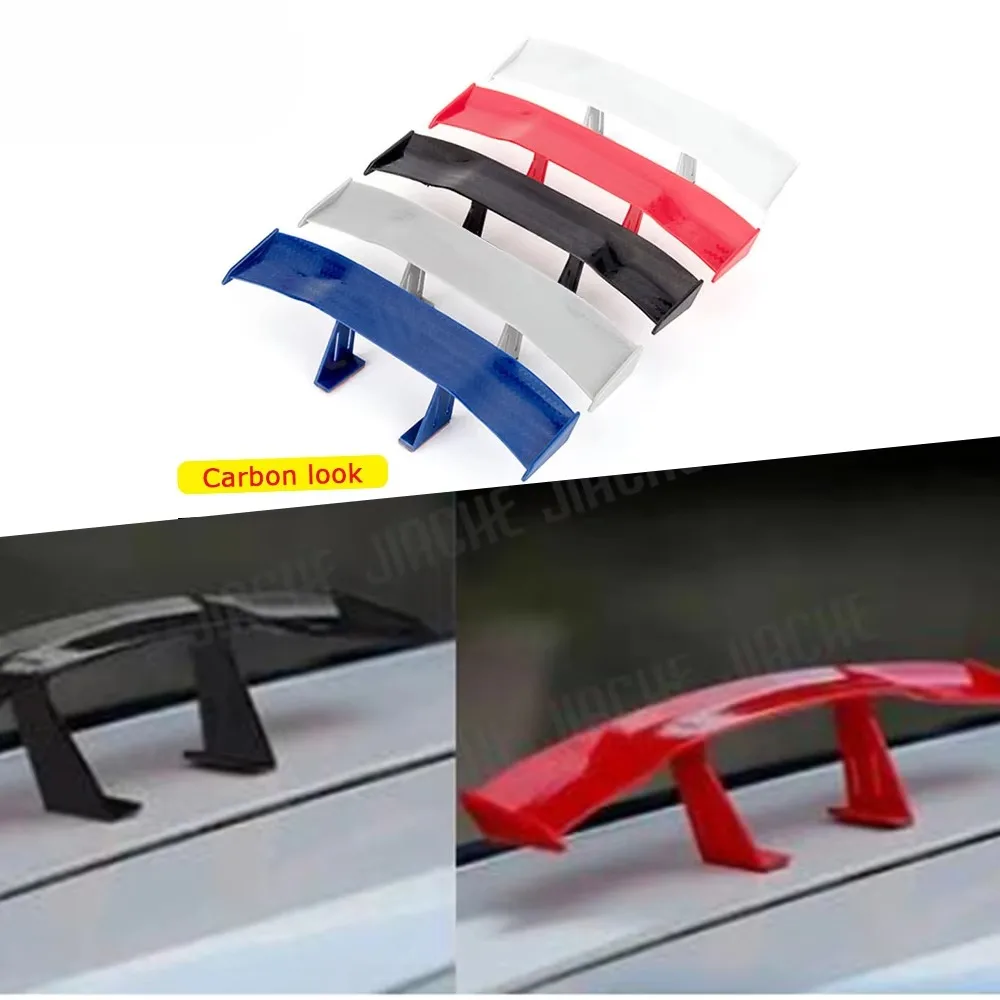 Задний мини-спойлер автомобиля крыло мотоцикла маленькая модель Canard Tail Winglet ABS