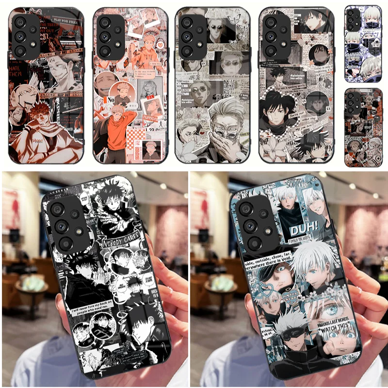

Jujutsu Kaisen for Samsung Galaxy Note 8 9 S10 Plus S20 S21 FE S23 Ultra A12 A13 A32 A33 A50 mobile phone case capa de celular