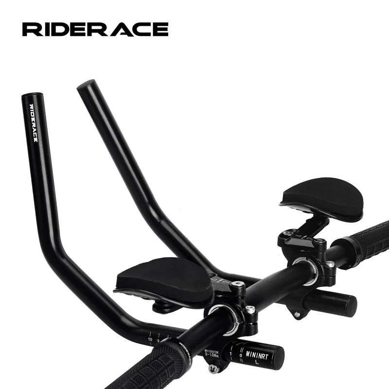

MTB Road Bike Rest Handlebar Bicycle Long Distance Riding Rest TT Handlebar Clip on Aero Bars Handlebar Extension Triathlon