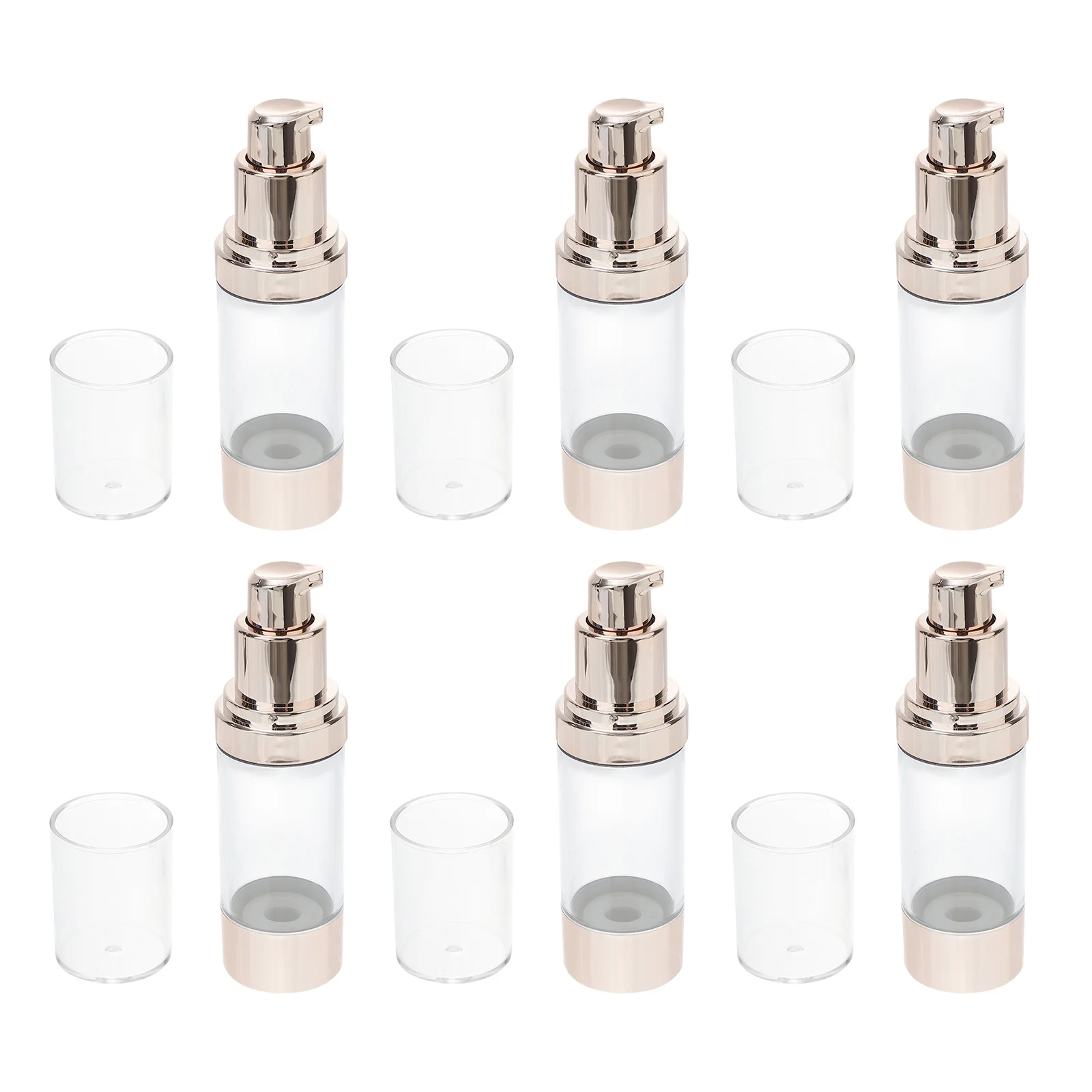 

Bottles Pump Bottle Empty Containers Container Travelsoap Lotion Airless Moisturizers Cream Makeup Shampoo Plasticliquid