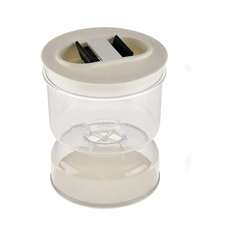 

Банка для пирожных и оливковых песочных часов, банка для пирожных, отделенная от влажной и сухой, банка для пирожных с застежкой ситечком, се...