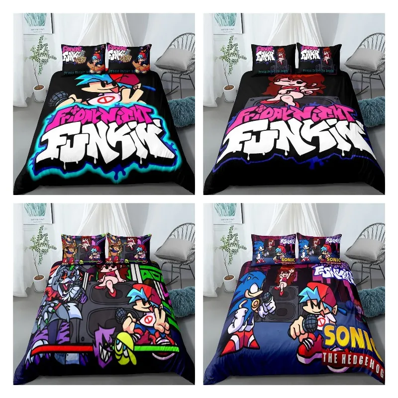 

Комплект постельного белья с принтом «пятница ночь»