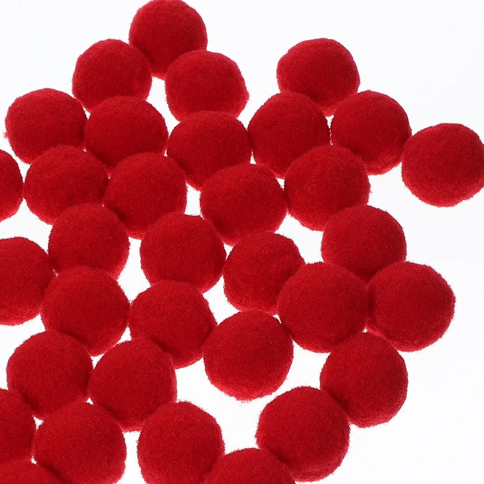 

150PCS Colorful Clothes DIY Fluffy Balls Hat Decorative Fuzzy Balls DIY Materials