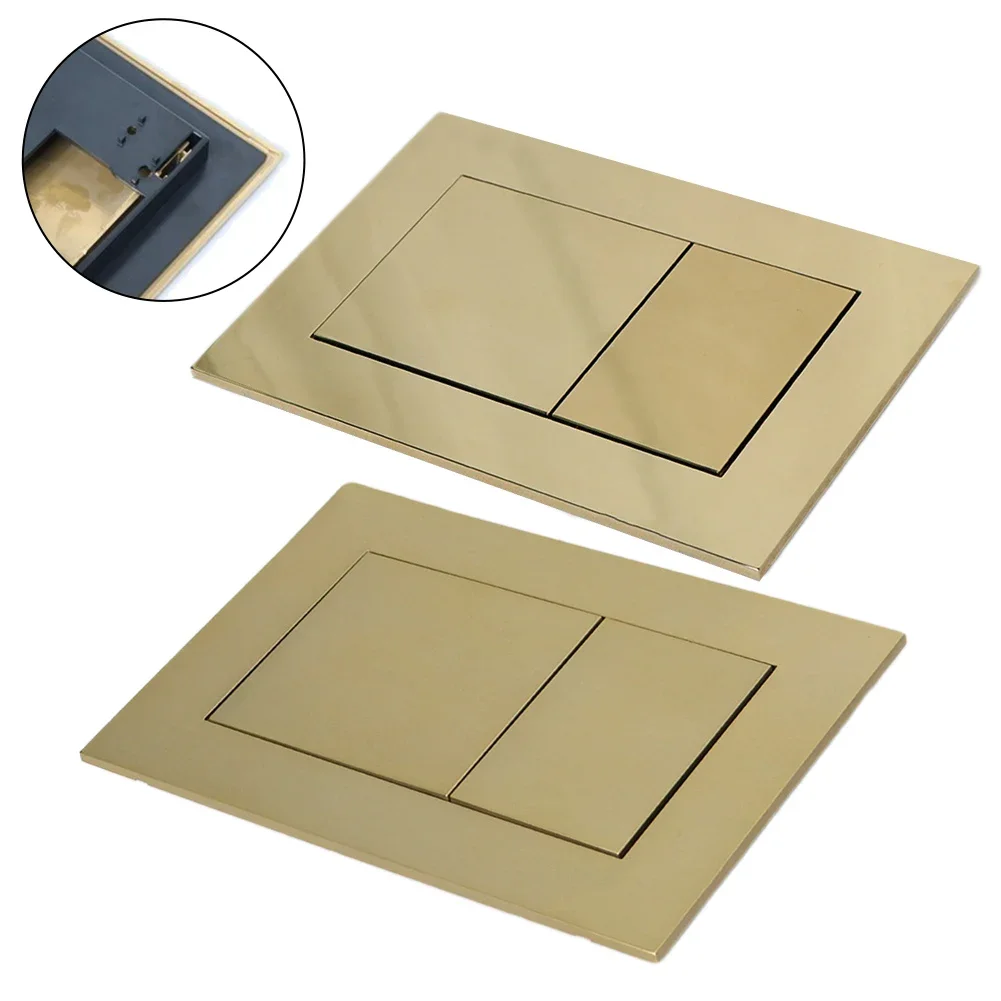 Золотая замена пластины привода двойного смыва для скрытых бачков TECE кнопка