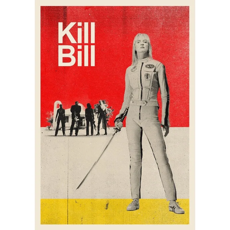 

Настенное панно Kill Bill Jaws печать на холсте