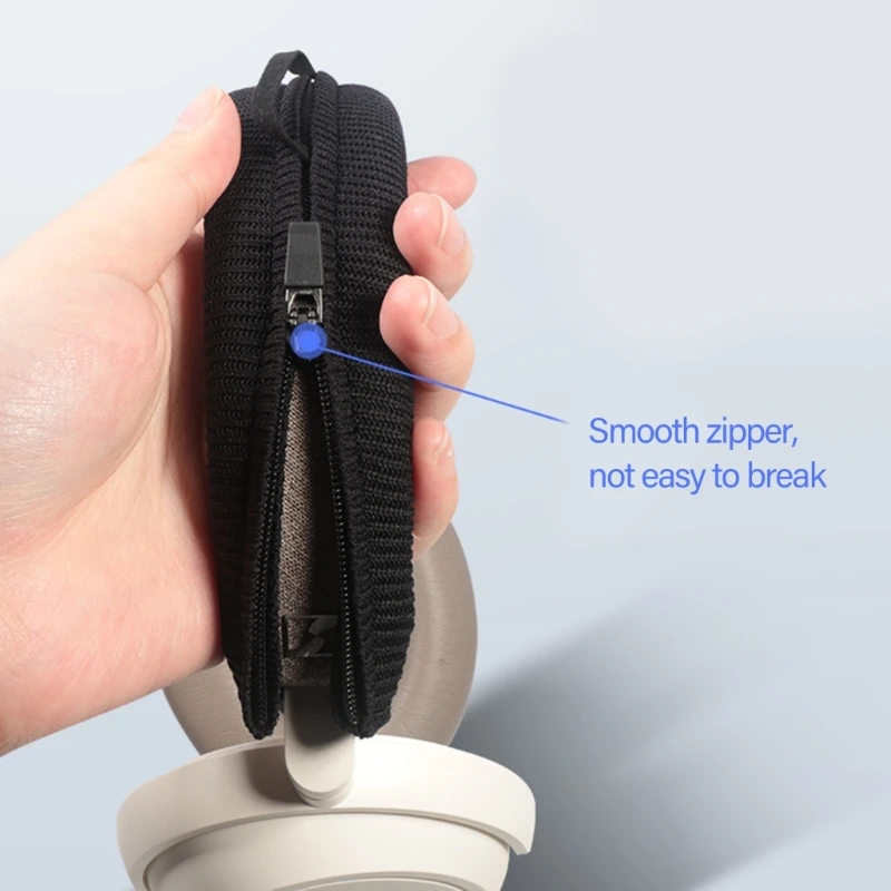 Защитный чехол на голову с застежкой-молнией для беспроводных наушников SENNHEISER