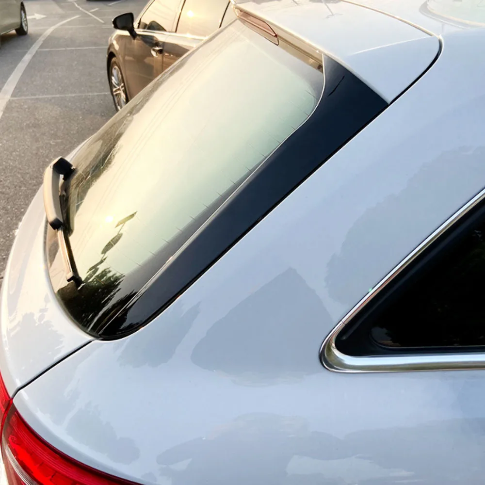 1 пара автомобильных задних боковых спойлеров для Audi A4 B8 Allroad Avant 2009 2010 2011 2012 2013 2014