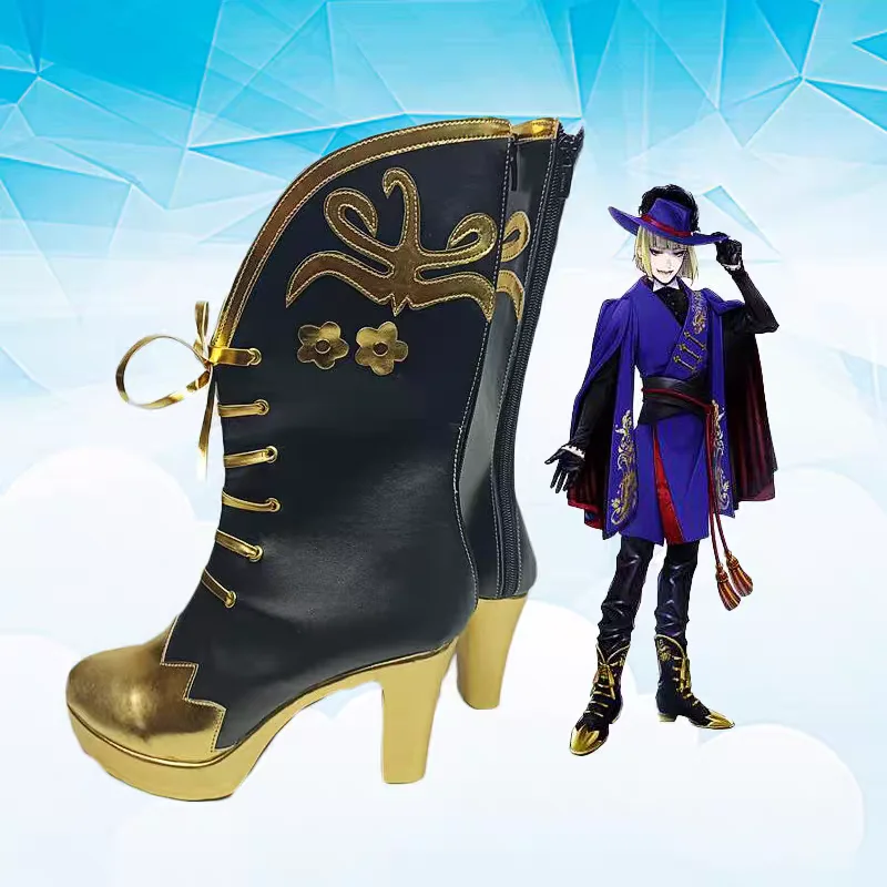 Фото Игра Twisted Wonderland Vil Schoenheit Обувь для косплея на заказ Сапоги №2